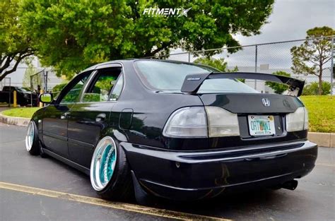 1999 Honda Civic LX With 16x9 5 BBS Rs And Federal 165x40 On Air