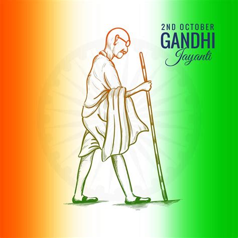 2nd October Gandhi Jayanti For Creative Poster Background 1335242