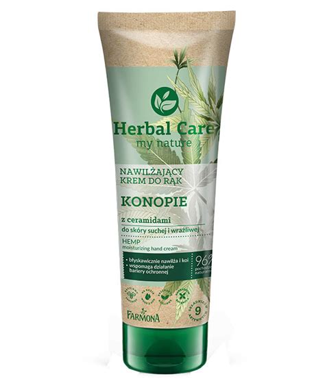 Herbal Care Nawil Aj Cy Krem Do R K Konopie Z Ceramidami Ml