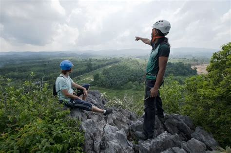 Paya Gunung Via Ferrata Hair Rising Climb In Jerantut Pahang