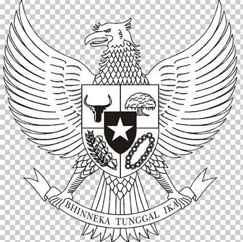 National Emblem Of Indonesia Garuda Pancasila Symbol PNG Clipart Area