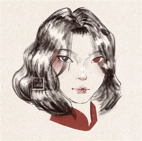 Shanghai Schoolgirl Me Procreate 2021 Scrolller