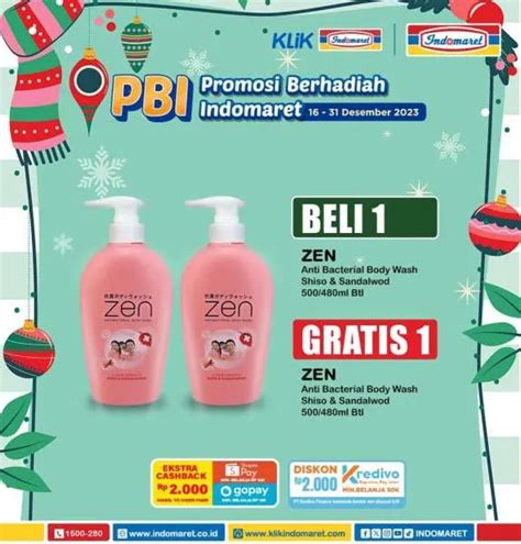 Promo Berhadiah Indomaret Desember Ada Beli Gratis