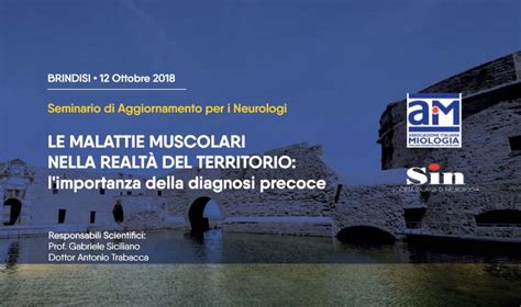 LIMPORTANZA DELLA DIAGNOSI PRECOCE NELLE MALATTIE MUSCOLARI SEMINARIO