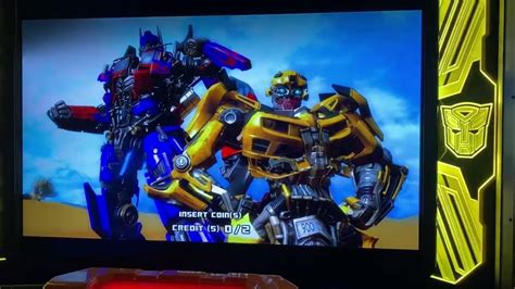 Transformers Human Alliance Arcade Game Attract Mode Youtube