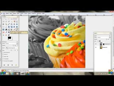 Selective Coloring In Gimp Youtube