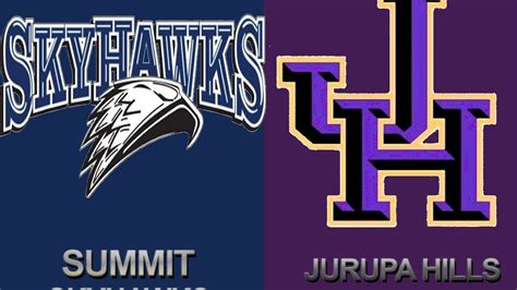 JURUPA HILLS SPARTANS VS SUMMIT SKYHAWKS🏈🔥 HIGH SCHOOL VARSITY FOOTBALL ...