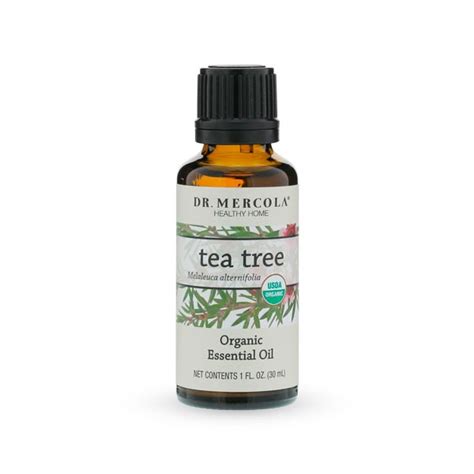 Organic Tea Tree Essential Oil Oz Bottle Mercola Ecommerce