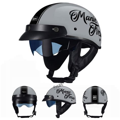 Kask Motocyklowy Retro Casco Moto Retro Style Ck Za Z Z