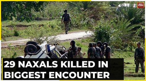 29 Naxalites Killed In Chhattisgarhs Kanker Encounter Police