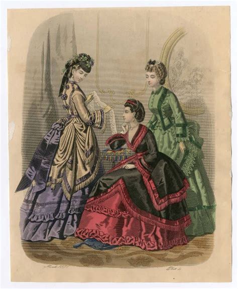 Women 1871 Plate 006 Costume Institute Fashion Plates Digital