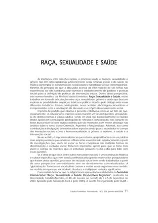 Raça sexualidade e saude PDF