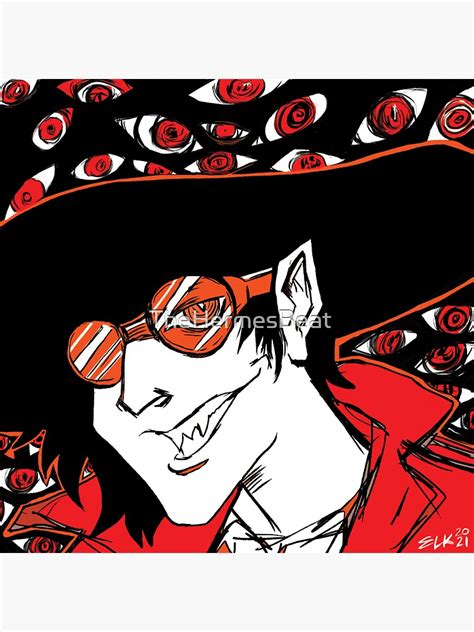 Hellsing Alucard Sticker For Sale By TheHermesBeat Redbubble