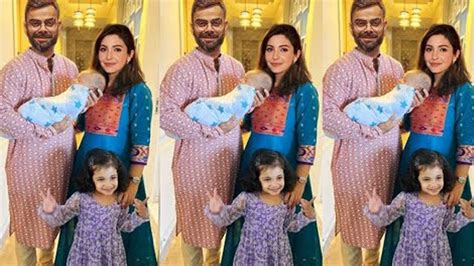 Virat Kohli Grand Welcome Of Anushka Sharma And Son Akaay Daughter