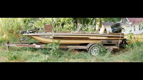 1978 Cajun Bass Boat Project Boat Restoration Overview Youtube