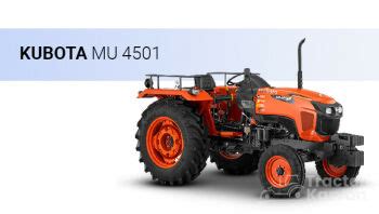 Kubota Mu Hp Tractor Price In India