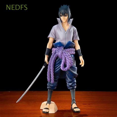 NEDFS Anime Uchiha Sasuke Collectible Modelo Boneca Brinquedos