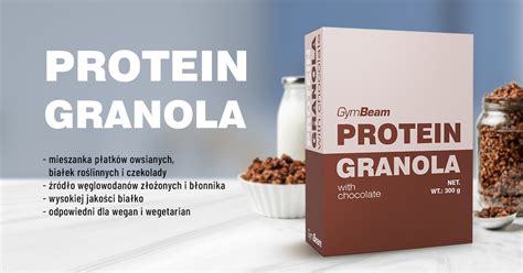 Proteinowa Granola Z Czekolad Gymbeam Gymbeam Pl