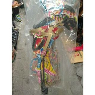 Jual SEPASANG KERAJINAN WAYANG KULIT RAMA SHINTA UKURAN BESAR 40x20 Cm