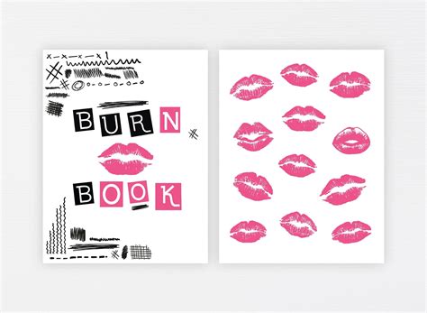 Burn Book Printable - Free Printable