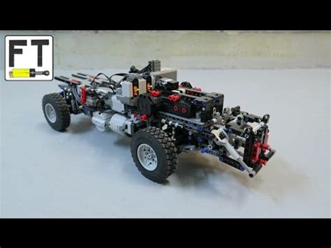 LEGO MOC Simple Lego Technic Trial Chassis 4x4 By Gear Mast Rebrickable