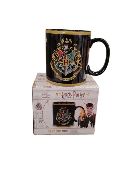 Tazza Harry Potter Hogwarts Nera Ceramic Mug Acquista Online