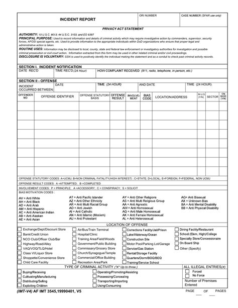 Af Imt Form 3545 Fill Out Sign Online And Download Fillable Pdf