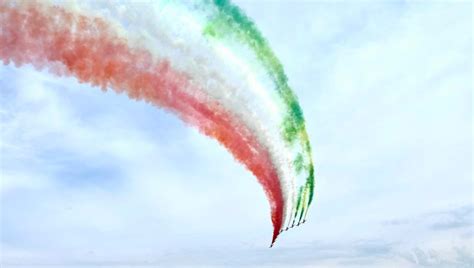 Ultimo Addestramento Delle Frecce Tricolori Alla Base Aerea Di Rivolto