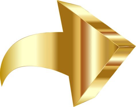 Gold Arrow Clean Public Domain