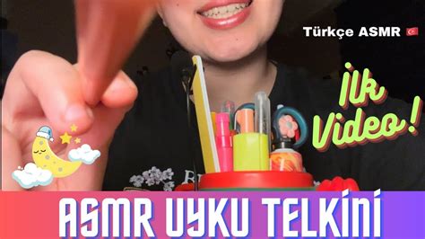 Türkçe Asmr Uyku Telkini İle Uykuya Dal Yüz Fırçalama YouTube