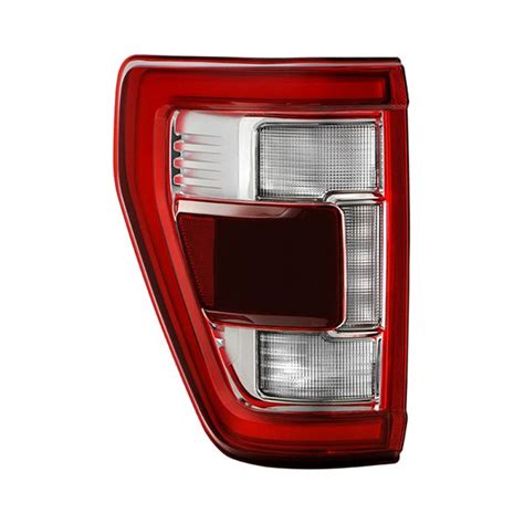 Spyder® Alt Jh Ff15021p Lbsd Oe L Driver Side Chrome Red Factory Style Fiber Optic Led Tail Light