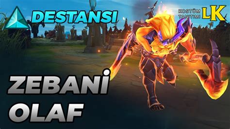 Zebani Olaf Kostüm Tanıtımı League Of Legends Youtube