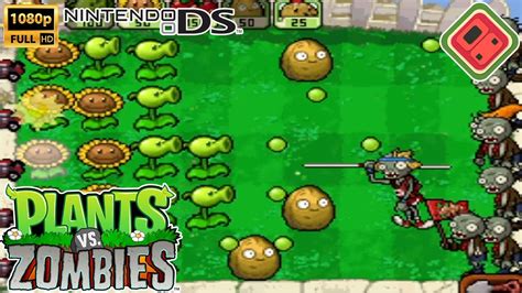 Plants Vs Zombies Ds Hd Gameplay Melonds Youtube