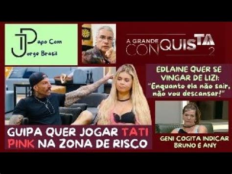 Guipa Quer Jogar Tati Pink Na Zona De Risco Geni Cogita Indicar Bruno