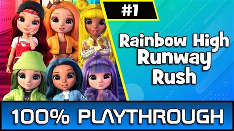 Rainbow High Runway Rush Part Playthrough Guide Outrightgames