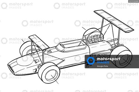 Lotus 49B 1968 double aerofoil overview | 1968 | Motorsport Images