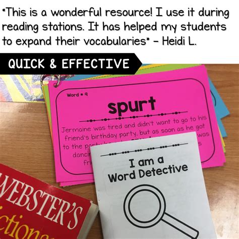 Context Clues Activities And Worksheets For 4th Grade