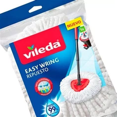 Vileda Easy Wring Repuesto Mopa Lampazo Microfibra Limpieza MercadoLibre