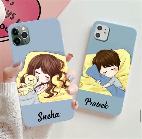 Distance Love Couple Phone Case Mobile Cover For Couples