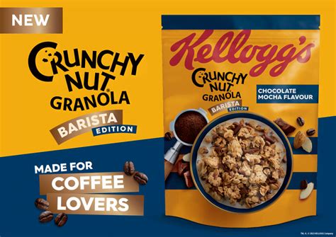 Kelloggs Crunchy Nut Granola Is Launching A New Barista Edition In