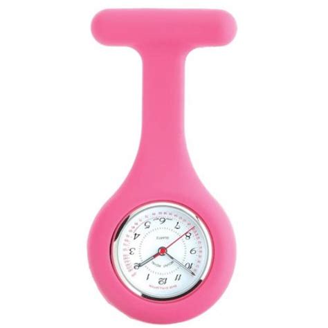 Pink Rubber Fob Watch B60p Greenwich Pocket Watch