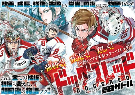 野田サトルが“再創生”する灼熱のアイスホッケーコミック「ドッグスレッド」始動（試し読みあり / 動画あり） - コミックナタリー