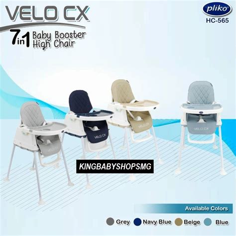 Jual Pliko HC562 High Chair 7in1 Velo LX Shopee Indonesia