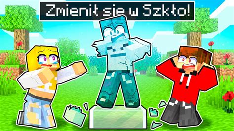 SmileSlow ZMIENIŁ SIĘ W SZKŁO w Minecraft YouTube