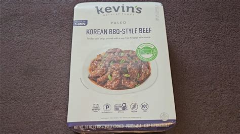 Costco Sale Item Review Kevins Natural Foods Paleo Korean Bbq Style