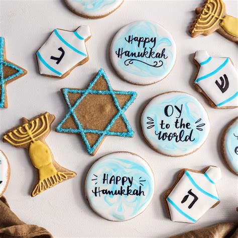 Sugar Cookies – Hanukkah Themed – Strawberry Blonde Bakery