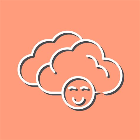 Cloudy Vector Icon 20244433 Vector Art at Vecteezy