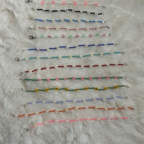 Seed Bead Anklet Mexico Etsy