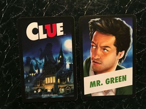 Clue Characters Mr Green