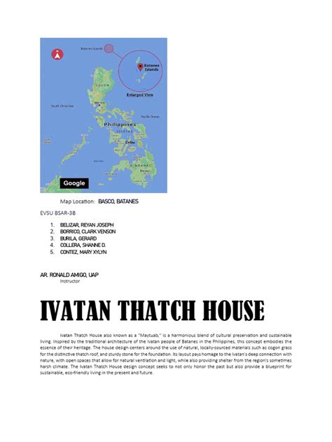 Ivatan House | PDF